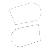 Gingerbread With Candy Vase Ornament - ITH Project - Machine Embroidery Design