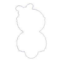 Gingerbread for Wooden Spoon - ITH Project - Machine Embroidery Design