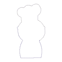 Gingerbread Christmas Dish Towel Holder - ITH Project - Machine Embroidery Design