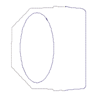 Gnome Chef Dishcloth Holder - ITH Project - Machine Embroidery Design