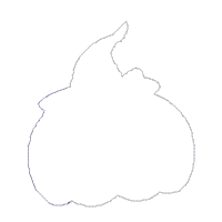 Halloween Elements Wreath - ITH Project - Machine Embroidery Design