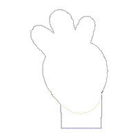 Happy Carrots Headband - ITH Project - Machine Embroidery Design