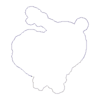 Happy Christmas Elements - ITH Project - Machine Embroidery Design