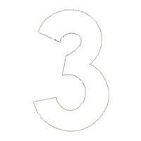 Happy New Year 2023 Vase Ornament - ITH Project - Machine Embroidery Design