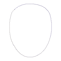 Hanging mexican skull Halloween - ITH Project - Machine Embroidery Design