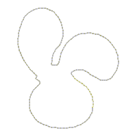 Rabbit Couple Wreath - ITH Project - Machine Embroidery Design