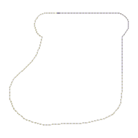 Santa Claus Cutlery Holder - ITH Project - Machine Embroidery Design