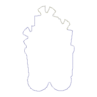 Santa's Train - ITH Project - Machine Embroidery Design