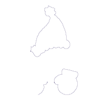 Santa's Bath Wreath - ITH Project - Machine Embroidery Design