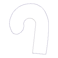 Santa Canes Christmas - ITH Project - Machine Embroidery Design