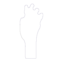 Hanging Skull Halloween - ITH Project - Machine Embroidery Design