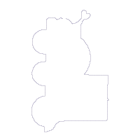 Turkey Train Thanksgiving Door Ornament - ITH Project - Machine Embroidery Design