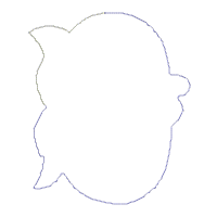 Thanksgiving Turkey Door Ornament - ITH Project - Machine Embroidery Design