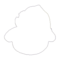 Christmas Cow for Wooden Spoon - ITH Project - Machine Embroidery Design