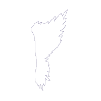 Clown Hanging Halloween - ITH Project - Machine Embroidery Design