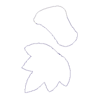 Pumpkin Autumn Door Ornament - ITH Project - Machine Embroidery Design