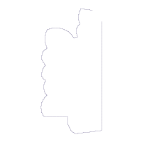 Happy New Year 2025 with Clock - ITH Project - Machine Embroidery Design