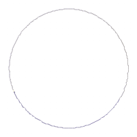 Happy New Year 2025 with Clock - ITH Project - Machine Embroidery Design