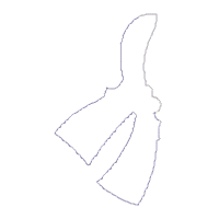 Little Christmas Mouse - ITH Project - Machine Embroidery Design