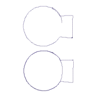 Ears Princess Headband - ITH Project - Machine Embroidery Design