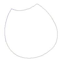 Reindeer with Gift Vase Ornament - ITH Project - Machine Embroidery Design