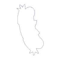 Graceful Rabbit - ITH Project - Machine Embroidery Design