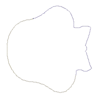 Happy Bunny Easter Wreath - ITH Project - Machine Embroidery Design