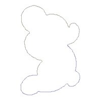 Bee Love Mothers Day Ornament - ITH Project - Machine Embroidery Design