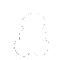 Gingerbread Santa  - Applique