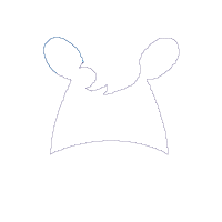 Giraffe Face Boy - Applique - Machine Embroidery Design