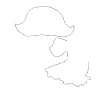 Baby Girl and Puppy - Applique - Machine Embroidery Design