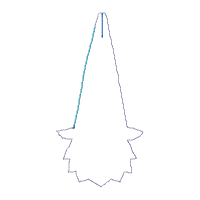 Christmas Gnomes Tree Ornaments - ITH Project - Machine Embroidery Design