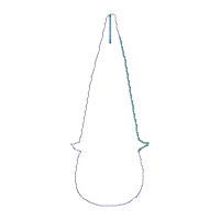 Christmas Gnomes Tree Ornaments - ITH Project - Machine Embroidery Design