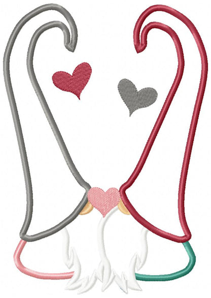 Gnomes in Love - Applique