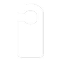 Go Away Door Hanger - ITH Project - Machine Emboridery Design