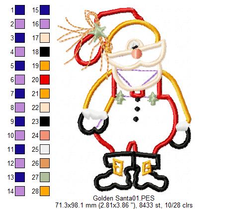 Santa Claus - Applique