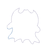 Ghost Girl - Applique - Machine Embroidery Design