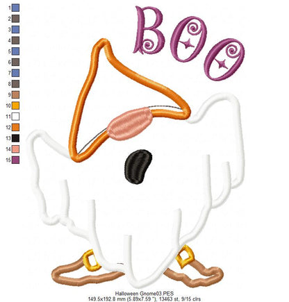 Ghost Gnome - Applique