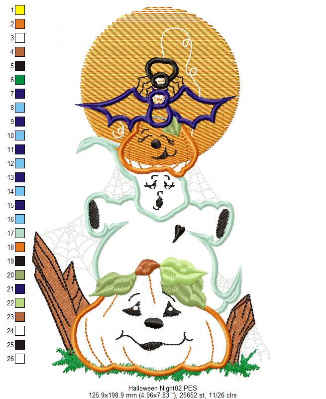 Halloween Night - Applique