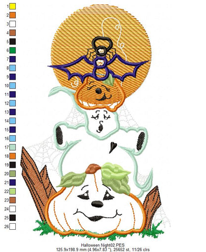 Halloween Night - Applique