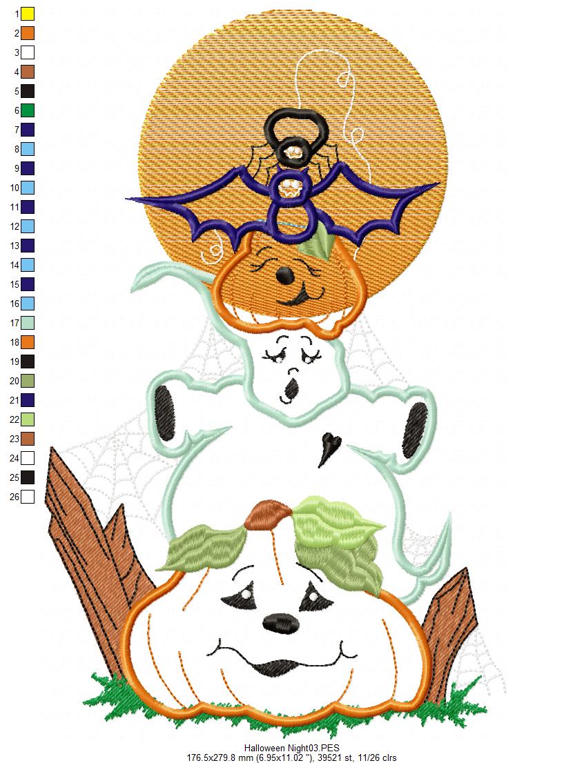 Halloween Night - Applique