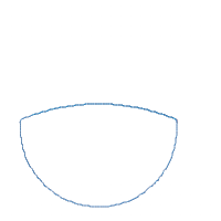 Happy Face Cake Bowl - Applique Embroidery