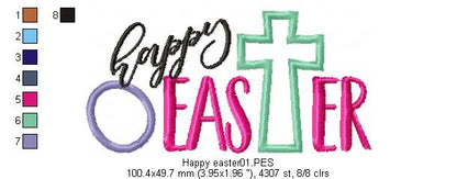 Happy Easter -  Applique