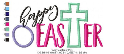 Happy Easter -  Applique