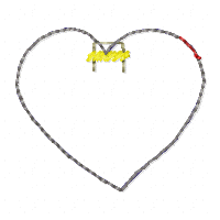 Heart Bookmaker - ITH Project - Machine Embroidery Design