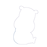 Hippo Boy - Applique