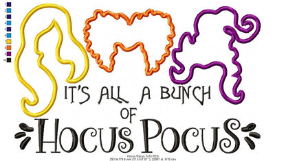 It's All a Bunch of Hocus Pocus - Applique