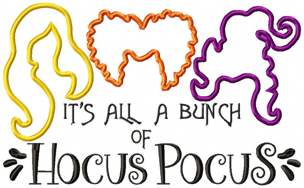 It's All a Bunch of Hocus Pocus - Applique