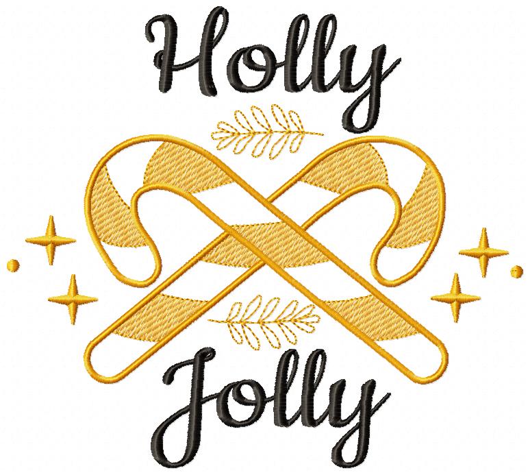 Christmas Gold Collection - Fill Stitch - Set of 6 designs