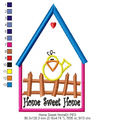 Home Sweet Home - Applique